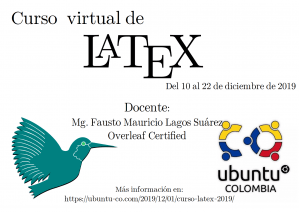 Lee más sobre el artículo Curso Virtual de LaTeX – Edición 2019